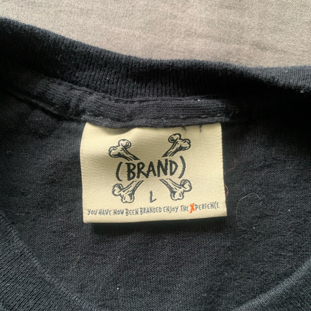 Brand X Villain Collection Welcome to Texas Black Shirt L - Picture 3 of 5